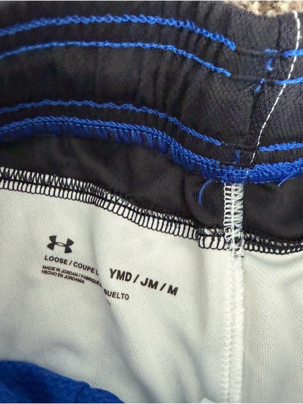 Boys baseball tank size large and Under Armour Blue shorts size medium outfit